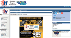 Desktop Screenshot of hamiltonringette.ca